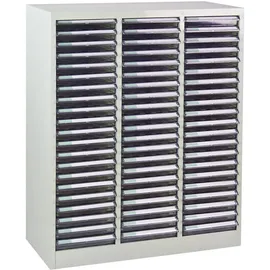 Proregal Schubladenbox PVC 88x80x35 cm Lichtgrau