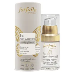 Farfalla Iris Anti-Ageing Prebiotic Augen-&Lippencreme