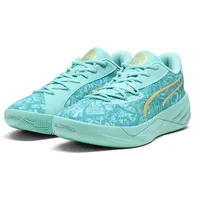 Puma All-Pro NITROTM Mexico Basketballschuhe Erwachsene Gr. 44.5, aquatic sparkling green Schuhe