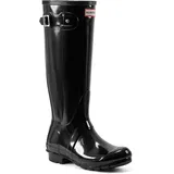 Hunter Damen Original Gloss Gummistiefel - Schwarz (Black/blk) , 42 EU - 42 EU