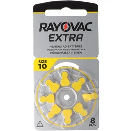 Rayovac Hörgerätebatterie 10 105 mAh 8 St.