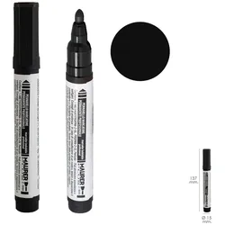 Professioneller schwarzer Permanent-Marker-Stift