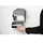 VAR Wandascher Edelstahl mit Schild WH 9 0,4 l