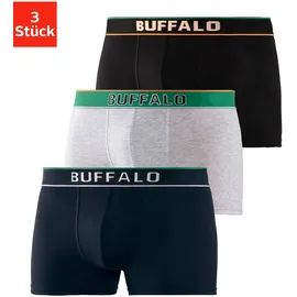Buffalo Boxer in grau-meliert, navy, schwarz), | Gr.: M