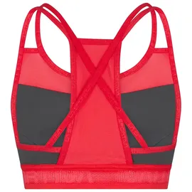 La Sportiva Wafaa ärmelloses T-shirt - Carbon / Hibiscus - XS