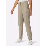 CREATION L Lyocell-Polyester-Hose Regular Beige 42