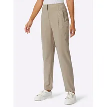 CREATION L Lyocell-Polyester-Hose Regular Beige 42