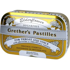 Hager Pharma Gmbh Grethers Elderflower zuckerfrei Pastillen