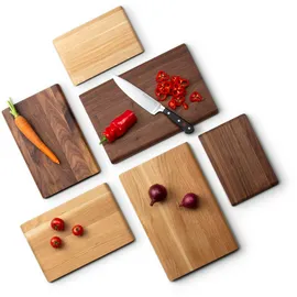 Continenta Schneidebrett aus Nussbaum, 36 x 24 x 1,8 cm