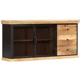 vidaXL Sideboard 150x40x75 cm Massivholz Mango