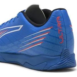 Puma Ultra 6 Play IT Hallenschuhe Herren Ultra Blue/Puma White/Glowing Red 41