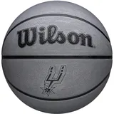 Wilson NBA Team Tribute SOLID BSKT SAN Spurs 5, Silber