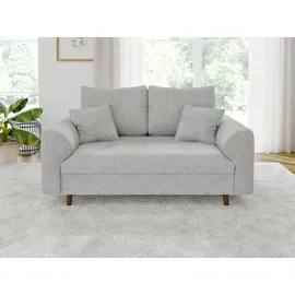s-style möbel 2-SITZER-SOFA Sigurd Hellgrau Chenille