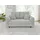 s-style möbel 2-SITZER-SOFA Sigurd Hellgrau Chenille