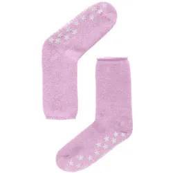 Hudson Damen Kuschelsocken Homepads - rosa - 38|37|36|35