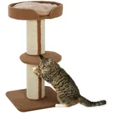 PawHut Katzenbaum mit Plattform 45 x 45 x 91 cm