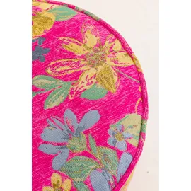 Kare Hocker Flower Fever Polyester 39 x 47 x 39 cm Pink