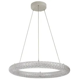 LUCANDE Smart Home Pendelleuchte Tumata dimmbar, mit Fernbedienung Tuya