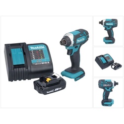 Makita Akku-Schlagschrauber DTD 152 SY1 Akku Schlagschrauber 18 V 165 Nm 1/4″ + 1x Akku 1,5 Ah +