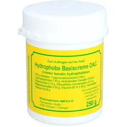 Hydrophobe Basiscreme Dac