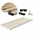furnify Rollrost aus Massivholz 60 x 120 cm