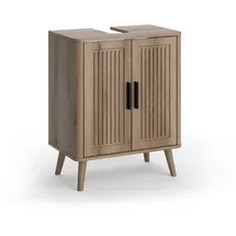 Vicco Waschbeckenunterschrank Skara, Eiche, 48 x 60 cm