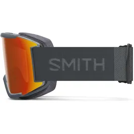 Smith Optics Smith Squad black ChromaPop pro Photochromic red mirror