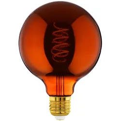 EGLO E27 LED Lampe Vintage dimmbar Warmweiß Glühbirne, Deko Retro Leuchtmittel Beleuchtung Indoor 4W