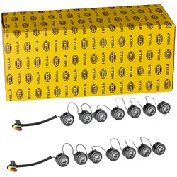 Hella Tagfahrleuchtensatz Tagfahrlicht Tfl Led 12v 24v 2pt 010 458-751: Tagfahrleuchtensatz Hella: 2pt010458741 Hella: 2pt010458751 Hella: 2pt01045884
