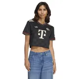 adidas FC Bayern München Ausweichtrikot 2025/26 Black/Halo Ivory Damen Gr. M