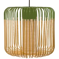 Forestier Bamboo Pendelleuchte M Green