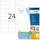 Herma Adressetiketten 8644 Weiß 70,0 x 37,0 mm 10 Blatt