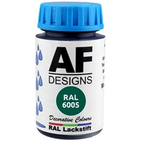 Alex Flittner Designs Lackstift RAL 6005 Moosgruen glänzend 50ml Holz Metall Möbel Bad Retuschierlack Reparaturlack