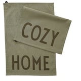 DESIGN LETTERS Favourite Home olive green