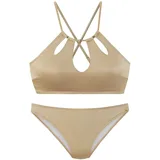 LASCANA Bustier-Bikini Damen Gold 44