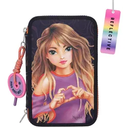 Depesche 3-Fach Federtasche Night Light inkl. Stifte TOPModel