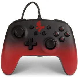 PowerA Mario Fade Controller Rot Nintendo Switch