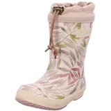 Bisgaard K Gummistiefel warm Mädchen beige leaves 27 - Beige - 27