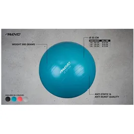 Avento Gymnastikball, rosa, 55cm Durchmesser