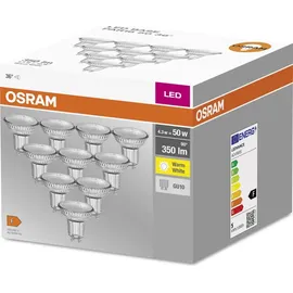 Osram LED-Reflektor 036680 4,3W GU10 warmweiß 10 St.