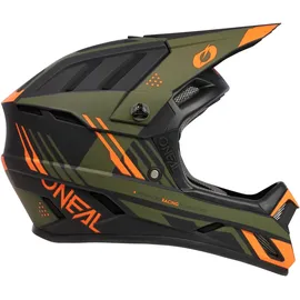 O'Neal Backflip Strike V.23 XL Erwachsene schwarz/orange/olive 2023