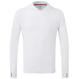 Gill Uv-kapuzen-langarmshirt Herren Weiß L