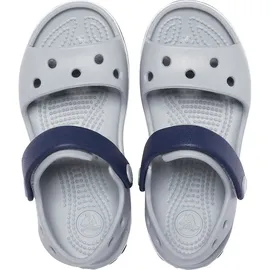Crocs Kids Crocband Sandalen Light Grey/Navy 19,5