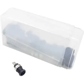 SCHNEPP 354 000057 Sicherheits-Laborbuchse Schwarz 24 St.