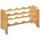 Five Stapelbares Weinregal 8 Flaschen 40 x 20 x 10 cm Beige