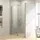 Hüppe Xtensa Pure Walk-In Duschtür links 120 x verschiedene Größen silber teilmattiert XT0103069301881