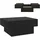[en.casa] Lens Schwarz Holz 80 x 60 x 36 cm