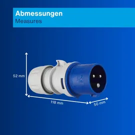REV Ritter REV Caravan-Stecker 16A/220 V