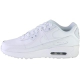 Nike Sneaker, AIR Max 90 LTR (GS) White/White-METALLIC Silver-White, 35.5 EU