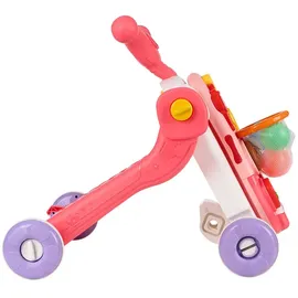 KIKKABOO Sweet Escape 4-in-1 Lauflernhilfe - Pink - One Size